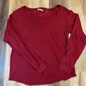 ☂️Madewell - Softfade Cotton V-Neck Relaxed Tee